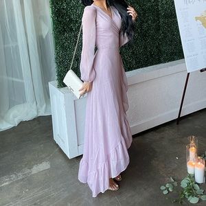 Lavender Dress Wrap